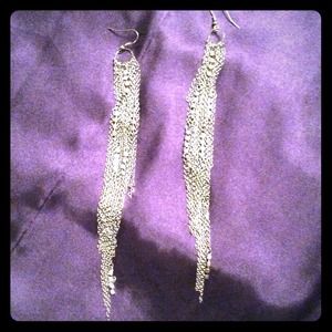 Guess long earrings