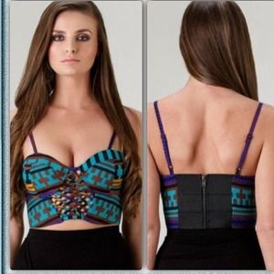 Picasso crop top