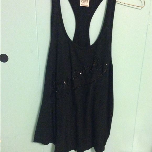 VS pink racer back tank top. NWOT