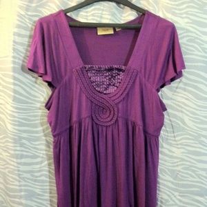 New Motto Flutter Sleeve Grecian Knot Sequins