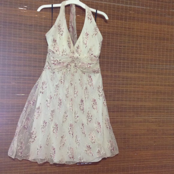 Floral print dress