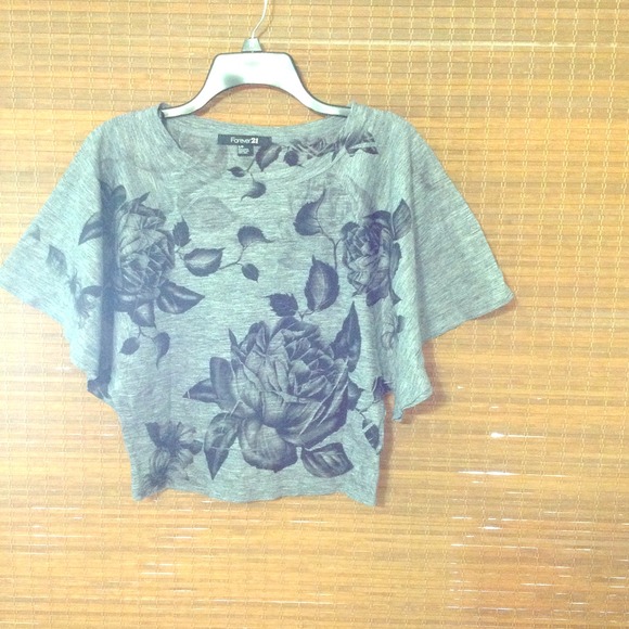 Black rose top