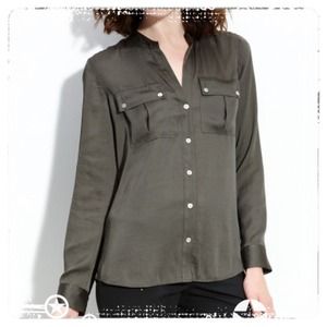 Green Military Shirt