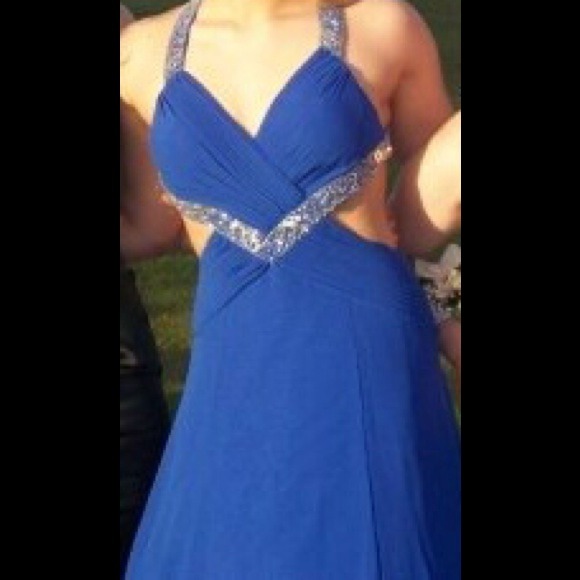 Full Length Evening Gown (Royal Blue)! MUST HAVE!