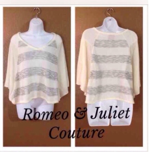 ❤️Romeo & Juliet Couture sweater top❤️