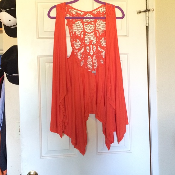 SOLD Sleeveless cardigan