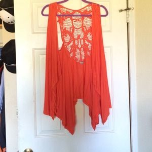 SOLD Sleeveless cardigan