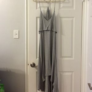 Grey cotton dress