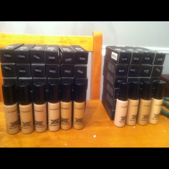 MAC pro longwear concealer, all shades