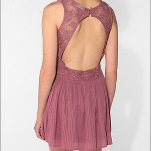 MINKPINK Open-back Folk Dress