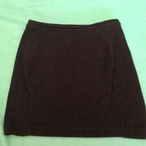 Black pencil skirt