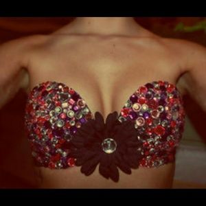 Bedazzled Bras!!