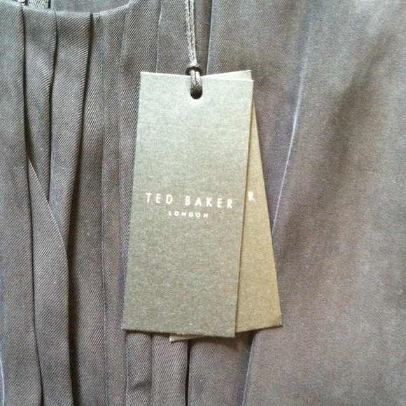 Black Ted Baker rouching top. - Picture 2 of 4