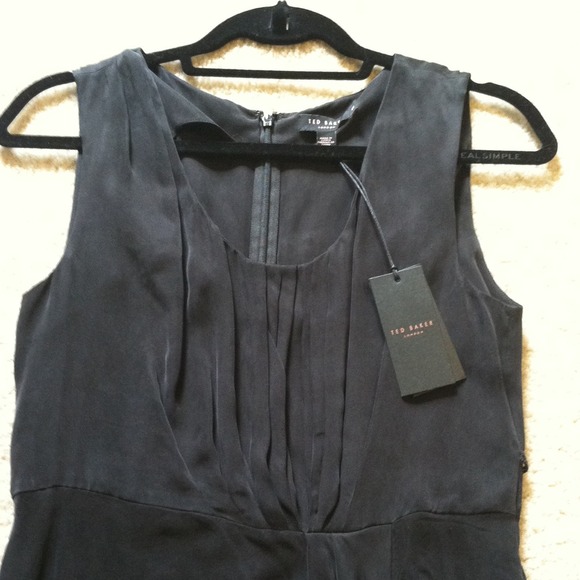 Black Ted Baker rouching top. - Picture 3 of 4