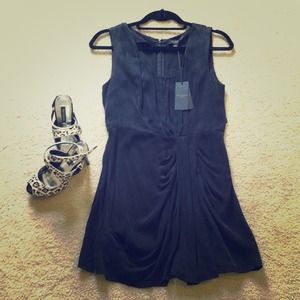 Black Ted Baker rouching top.