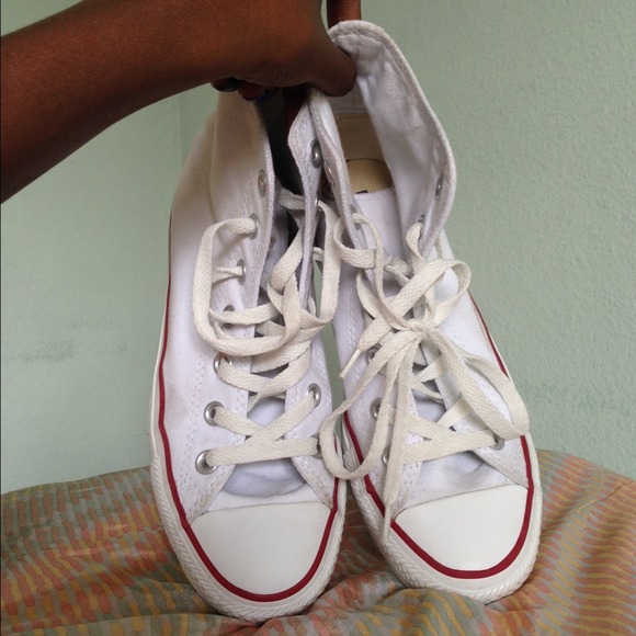 Classic white converse