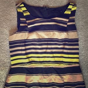 The Limited wear to work striped dress