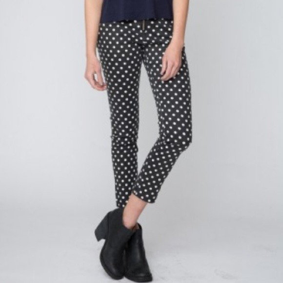 Brandy Melville Polka Dot Pants NWOT