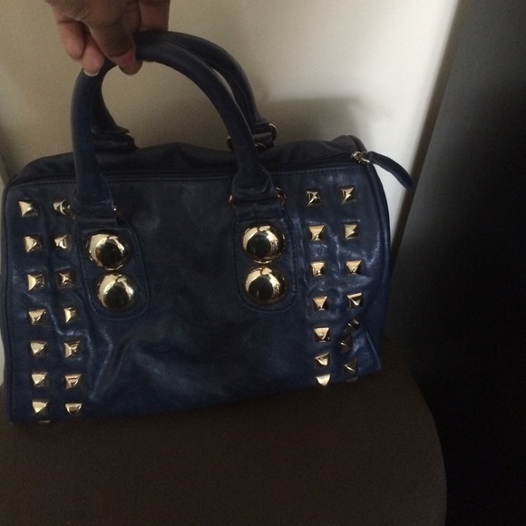 Aldo blue handbag