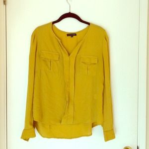 Lovely Mustard color blouse