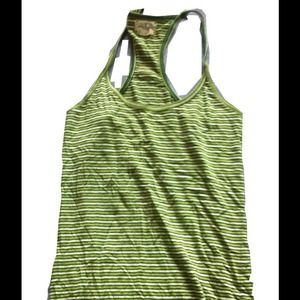 Green striped American Eagle Outfitters tank top