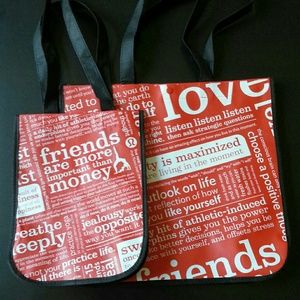 Lululemon two shopping bags