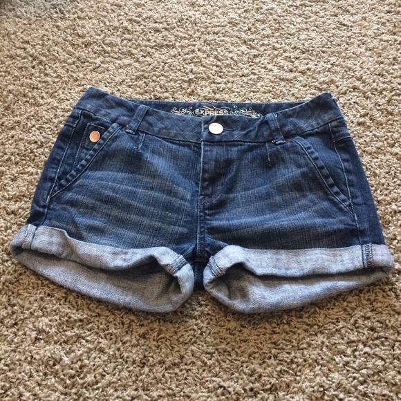 High waisted express shorts