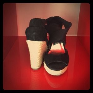 Cute Black INC Wedges!