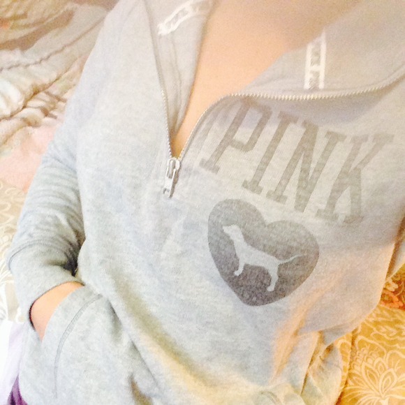 PINK by Victoria Secret track sweater