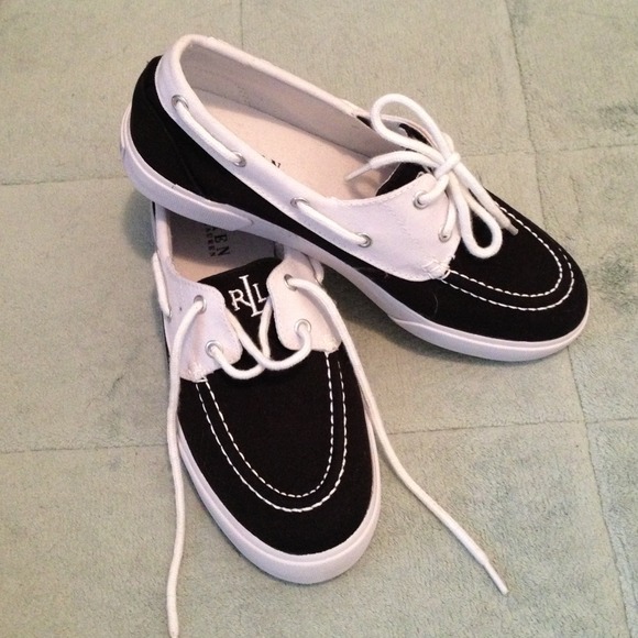 Ralph Lauren Canvas Boat Shoes