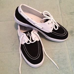 Ralph Lauren Canvas Boat Shoes