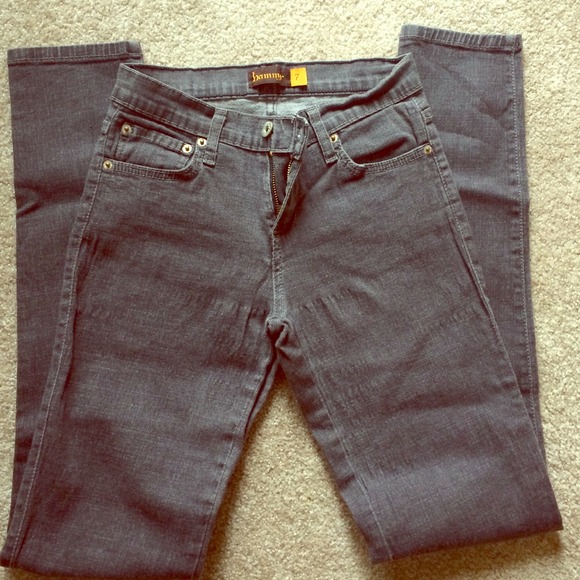 Grey skinny jeans