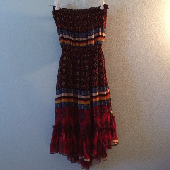 F21 Boho Midi Dress