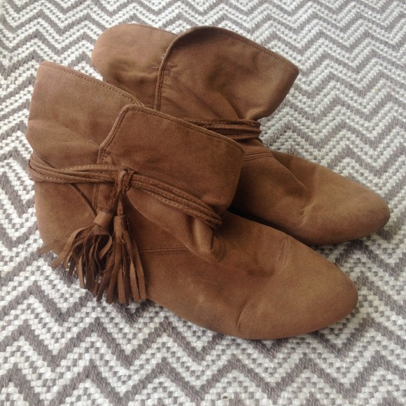 Boho ankle boots