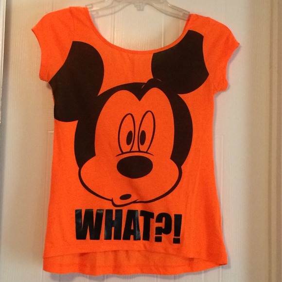 Orange Crop Top