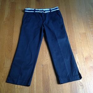 Tommy Hilfiger Navy Capris