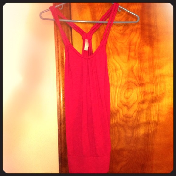 Braided straps tank top