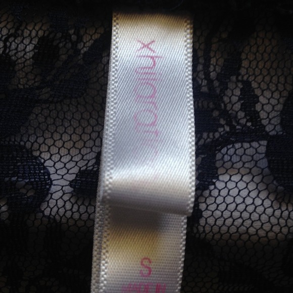 Navy blue lace cardigan - Picture 2 of 2