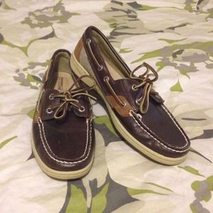 Chocolate Brown Sperrys