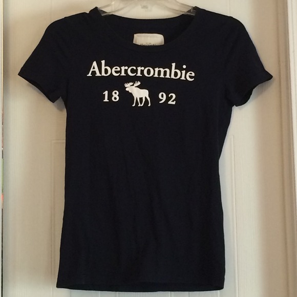 Navy Abercrombie Tee