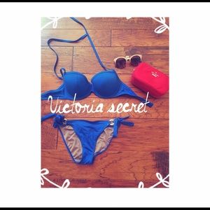 👙NWOT FOREVER SEXY ROYAL BLUE VS SWIMSUIT SET ☀️
