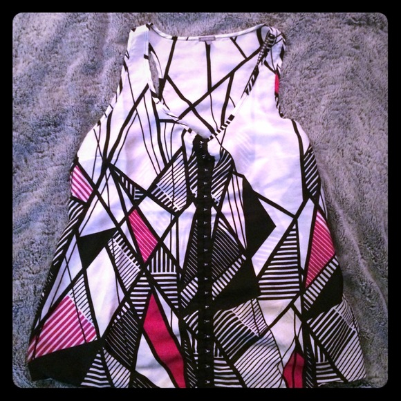 Silky retro hook closure top!