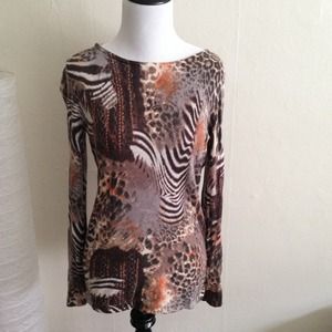 Bebe fine-knit club tee