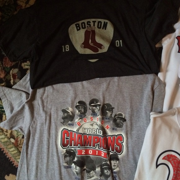 RED SOX Fan??? BNWT Red Sox Jerseys and shirts! - Picture 2 of 4