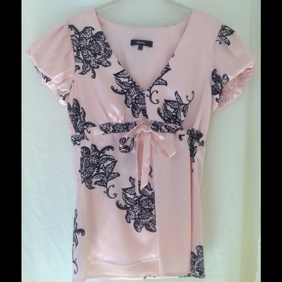 Express satin blouse - great condition!!!