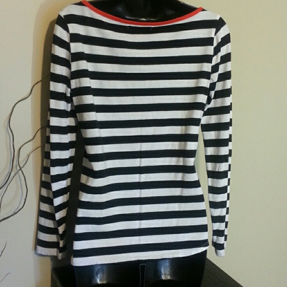 SOLD-5K Sale! Liz Claiborne striped top - Picture 4 of 4