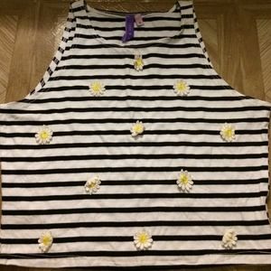 Daisy striped crop top from LF