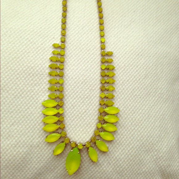 Neon and Silver Necklace