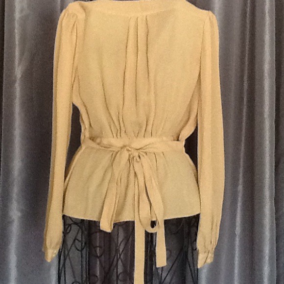 FINAL PRICE *REDUCED* BANANA REPUBLIC BLOUSE SZ - Picture 2 of 4