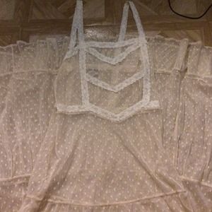 Long peasant slip dress by Free People